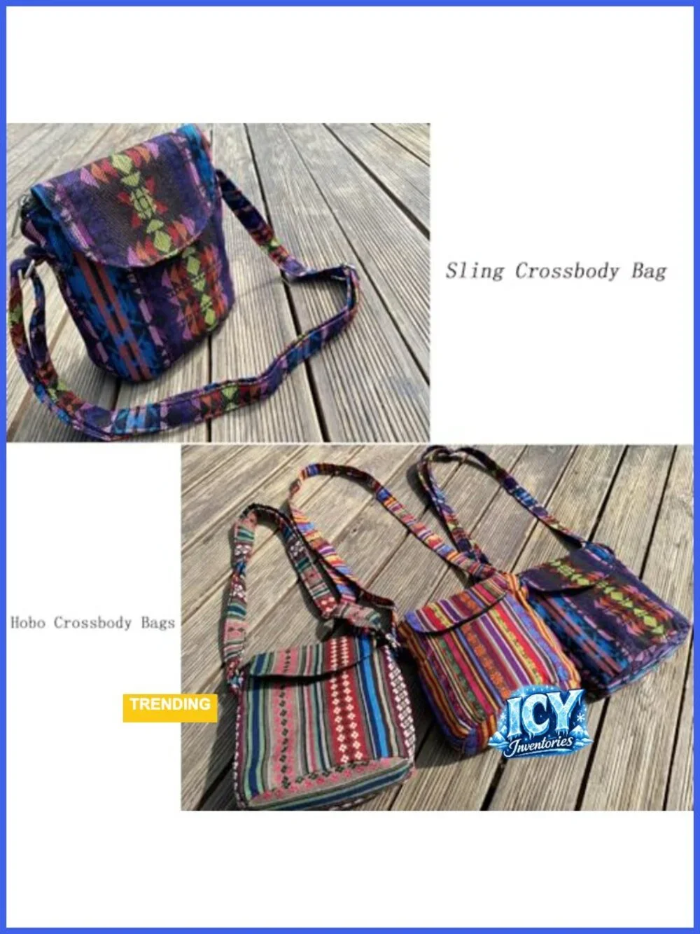 Denim Satchel Saddle Crossbody Bag with Adjustable Strap, Shoulder Bag for Women